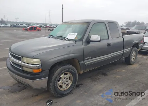 1999 Chevrolet Silverado 1500 Ls из США, поврежденный, VIN 1GCEK19T7XE219831